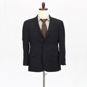Jos. A. Bank 40S Gray Solid 2-Button Sport Coat Blazer Jacket G901